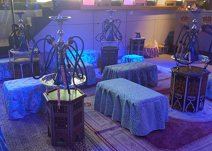 Waterpipes to let for parties